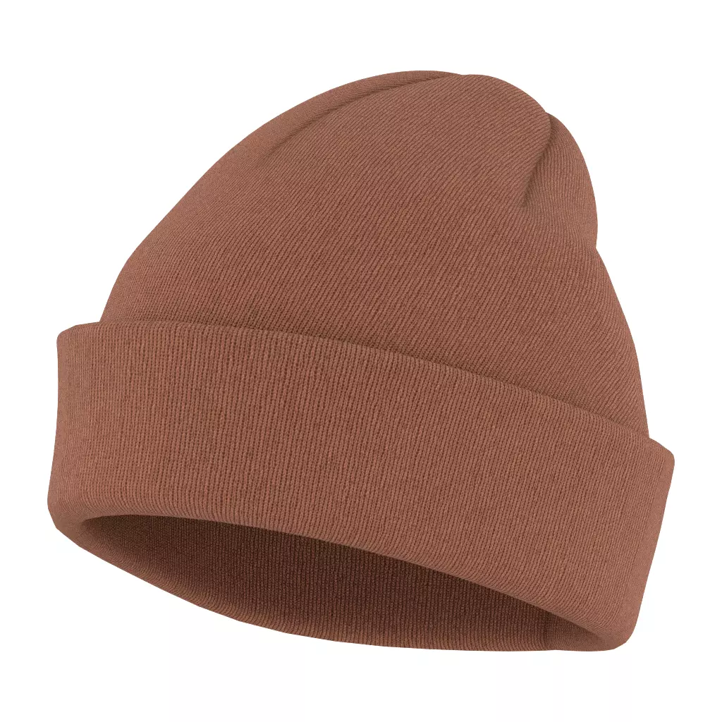 Brown Beanie Winter Hat Low-poly 3D model