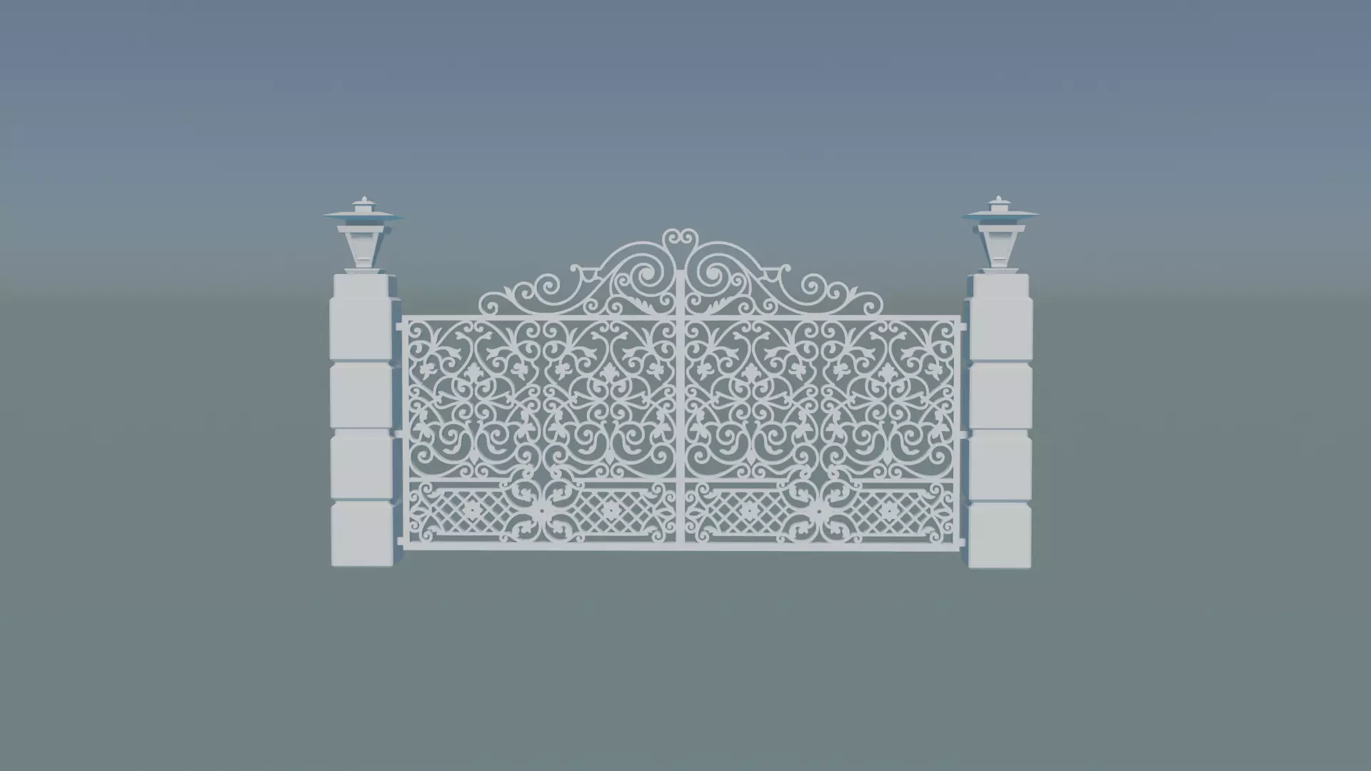 Entrance Gate 3D print model