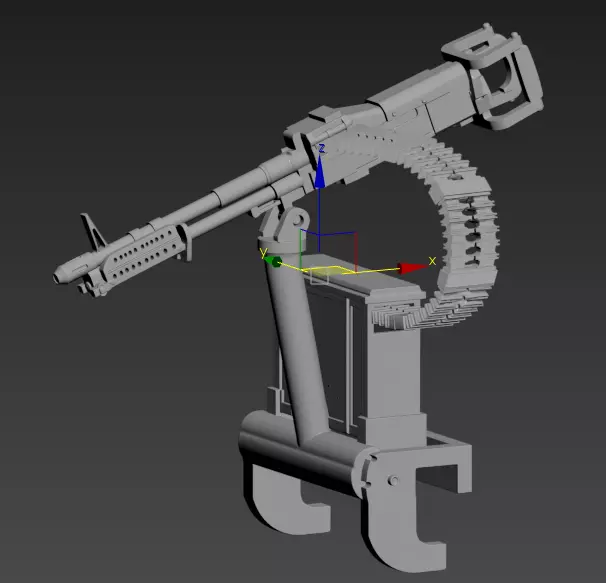 72 scale m60 for huey 3D print model