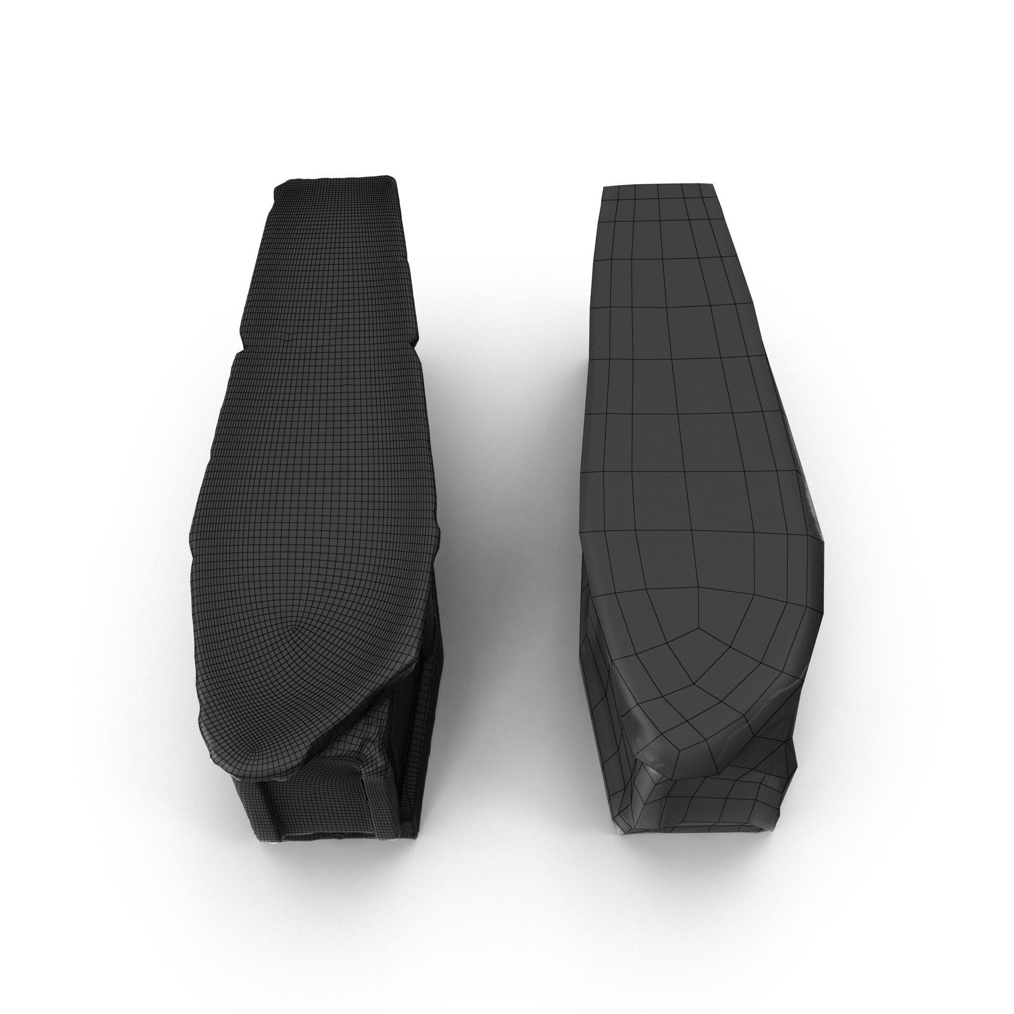 Grave 03 - High and Low Poly Versions Low-poly 3D model_20