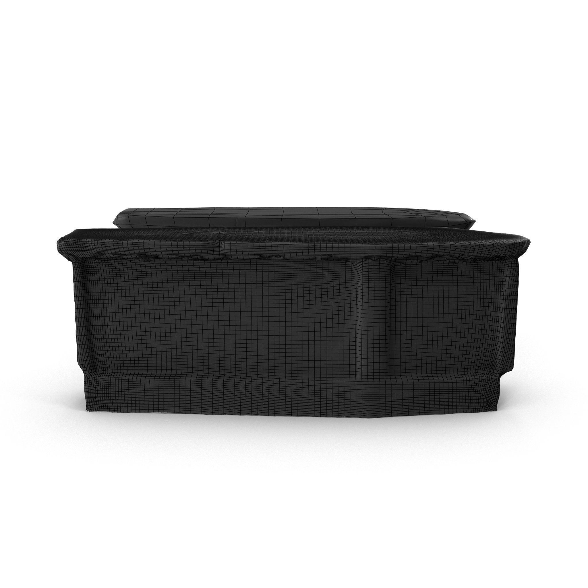 Grave 03 - High and Low Poly Versions Low-poly 3D model_23