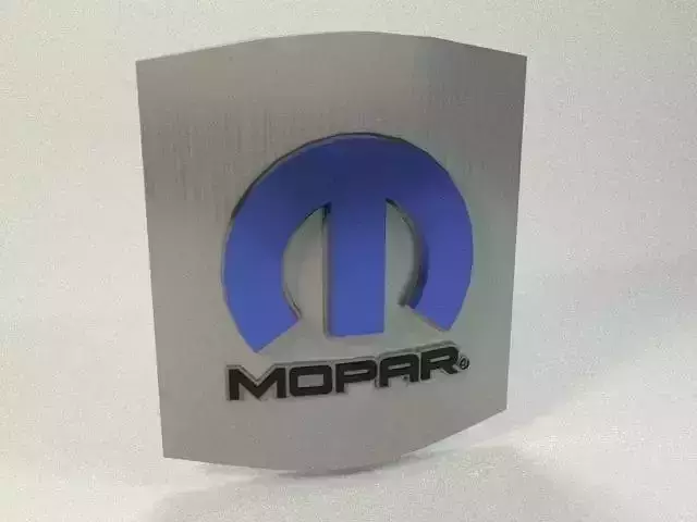 Curved Mopar Logo