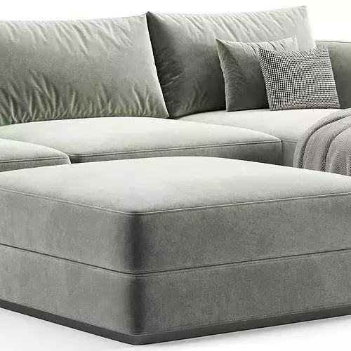 Modular sofa Morty by Lavsit 3D model 4