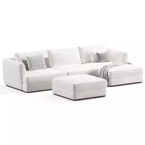 Modular sofa Morty by Lavsit 3D model 2