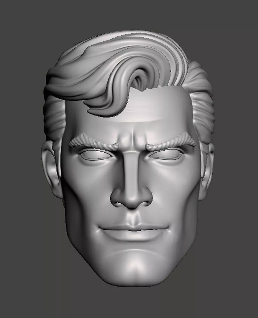 Bruce Wayne Batman Hush headsculpt head sculpt 3D print model