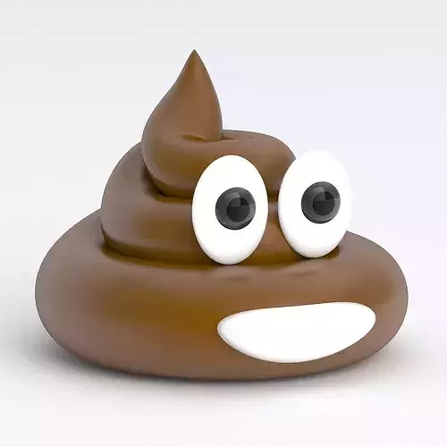 The Smiling Poop brown