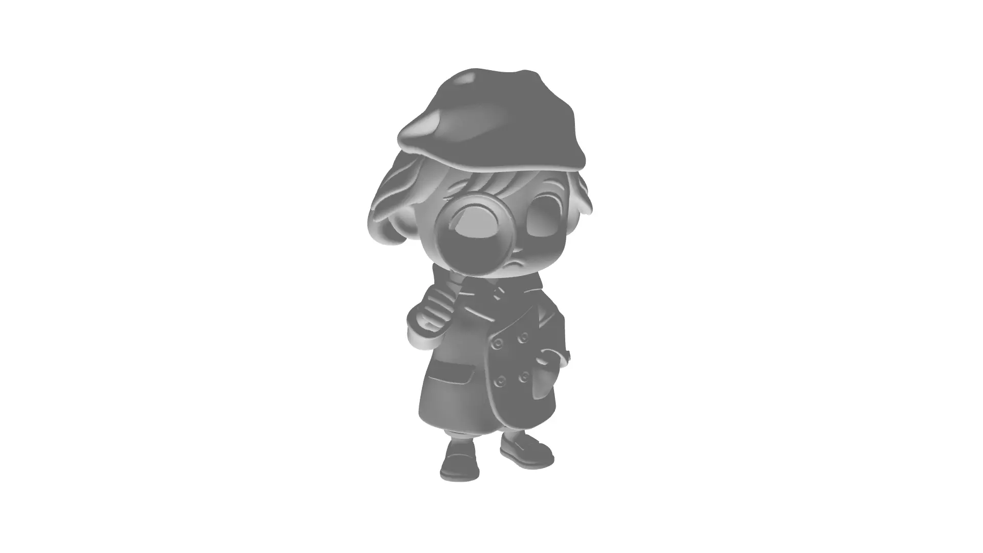 sherlock holmes Free 3D print model