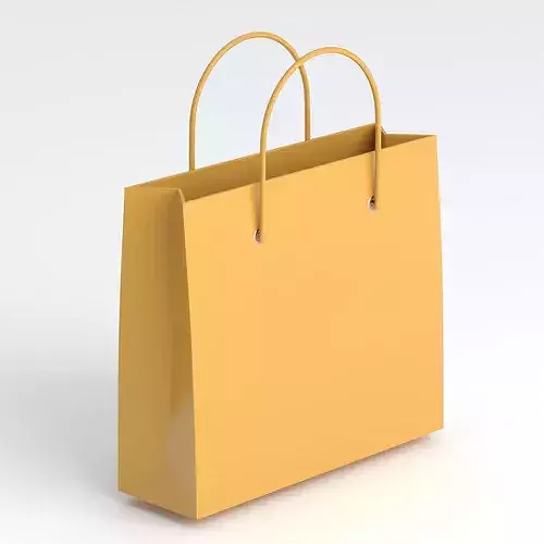 Brown Pepper Bag 3D model