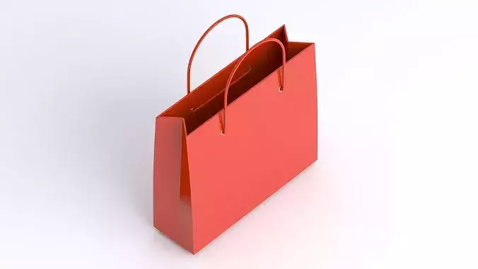 RED Pepper Bag 3D model 5