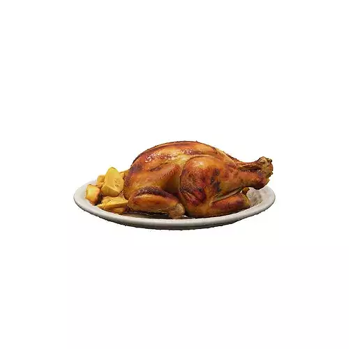 Feast Unveiled food 3D model 5