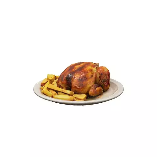 Feast Unveiled food 3D model 2