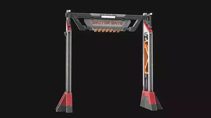 Sci Fi Road Sign Frame v2