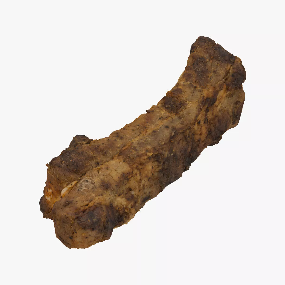 Grilled Pork Rib 01 RAW SCAN 3D model