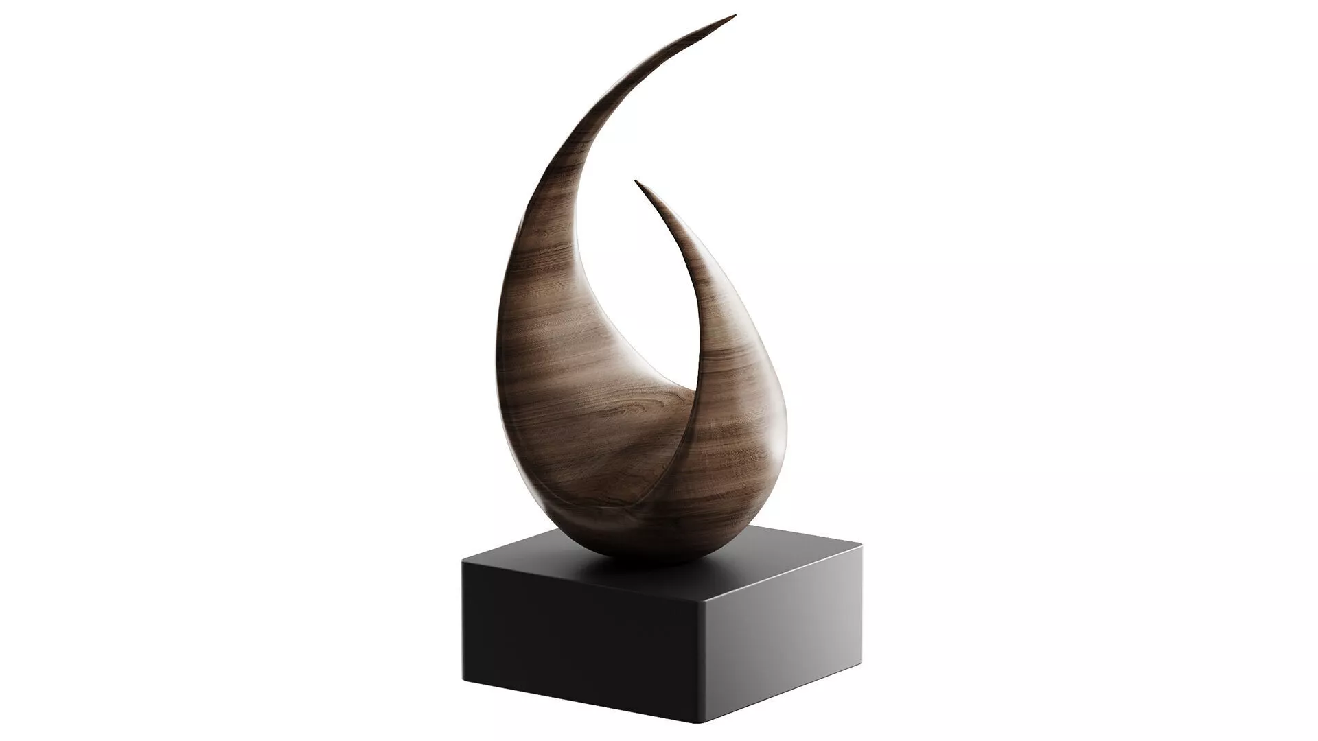 Modern Wooden Decorative Art 3D print model