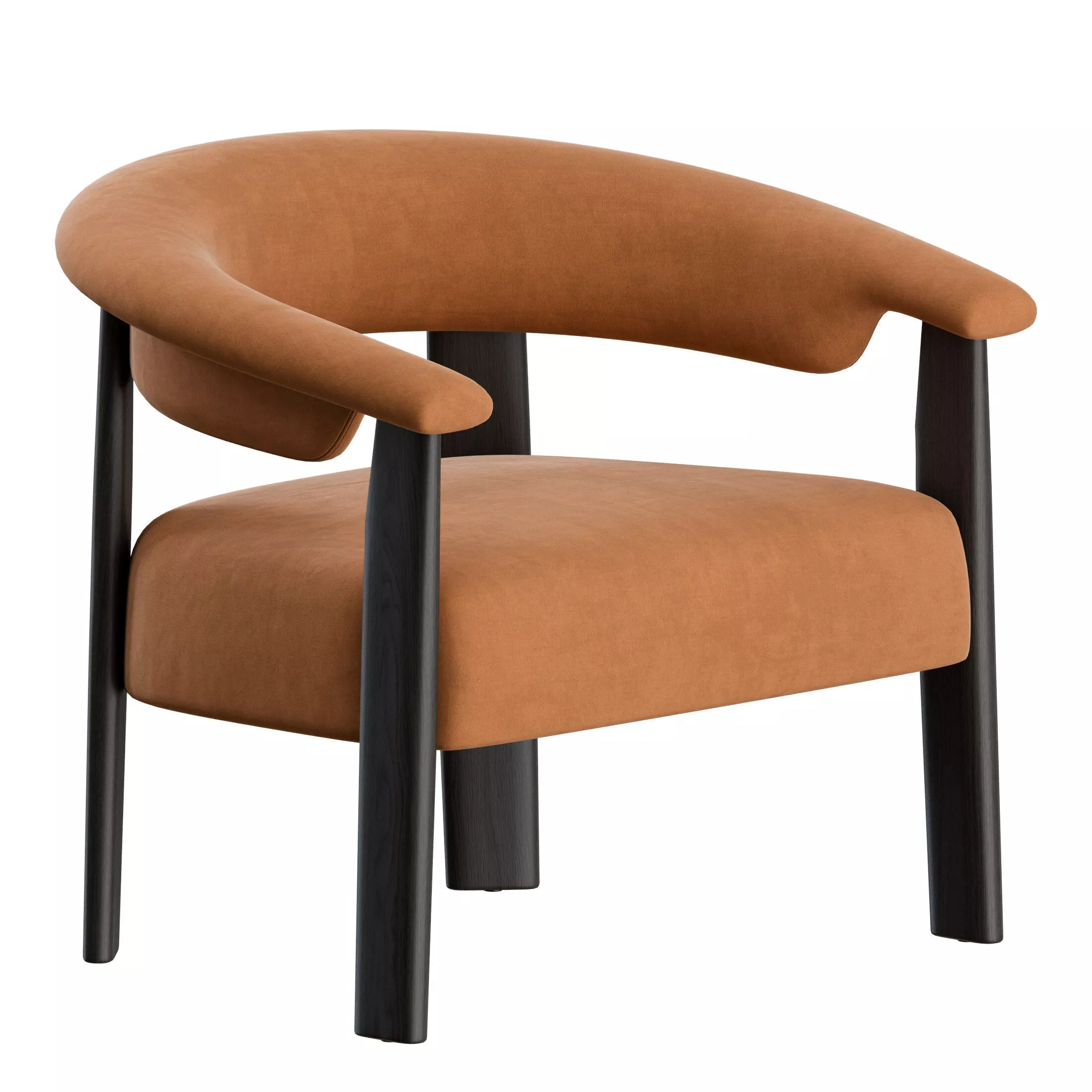 Afra Armchair by Baxter 3D model