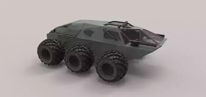 Concept military vehicle