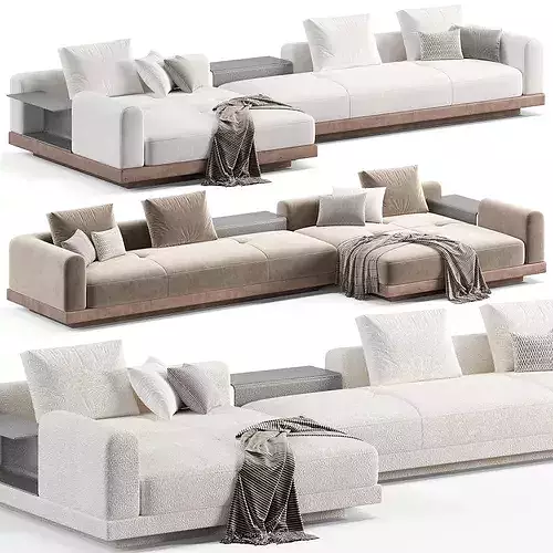 Minotti Connery Sofa 3D model