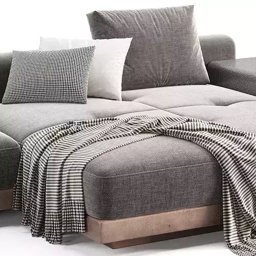 Minotti Connery Sofa 3D model 4