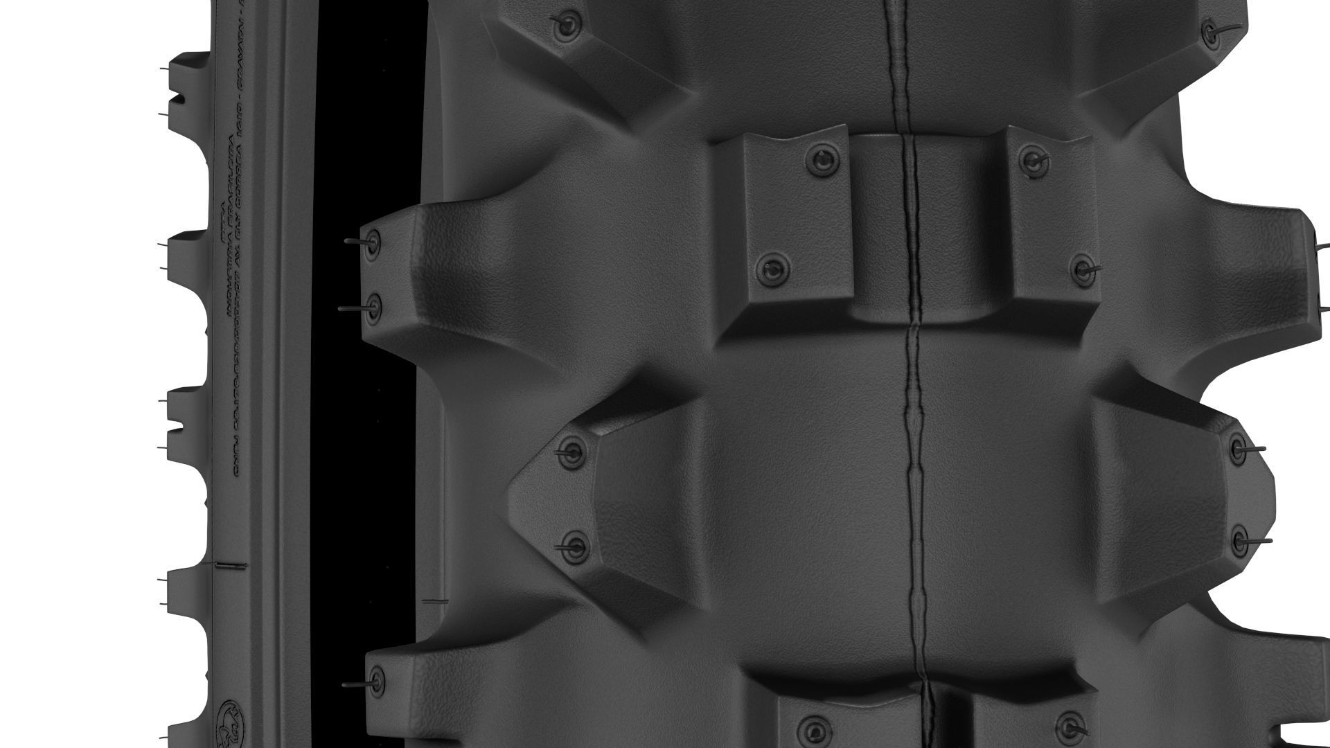 Metzeler Enduro Tires FIM 3D model_9