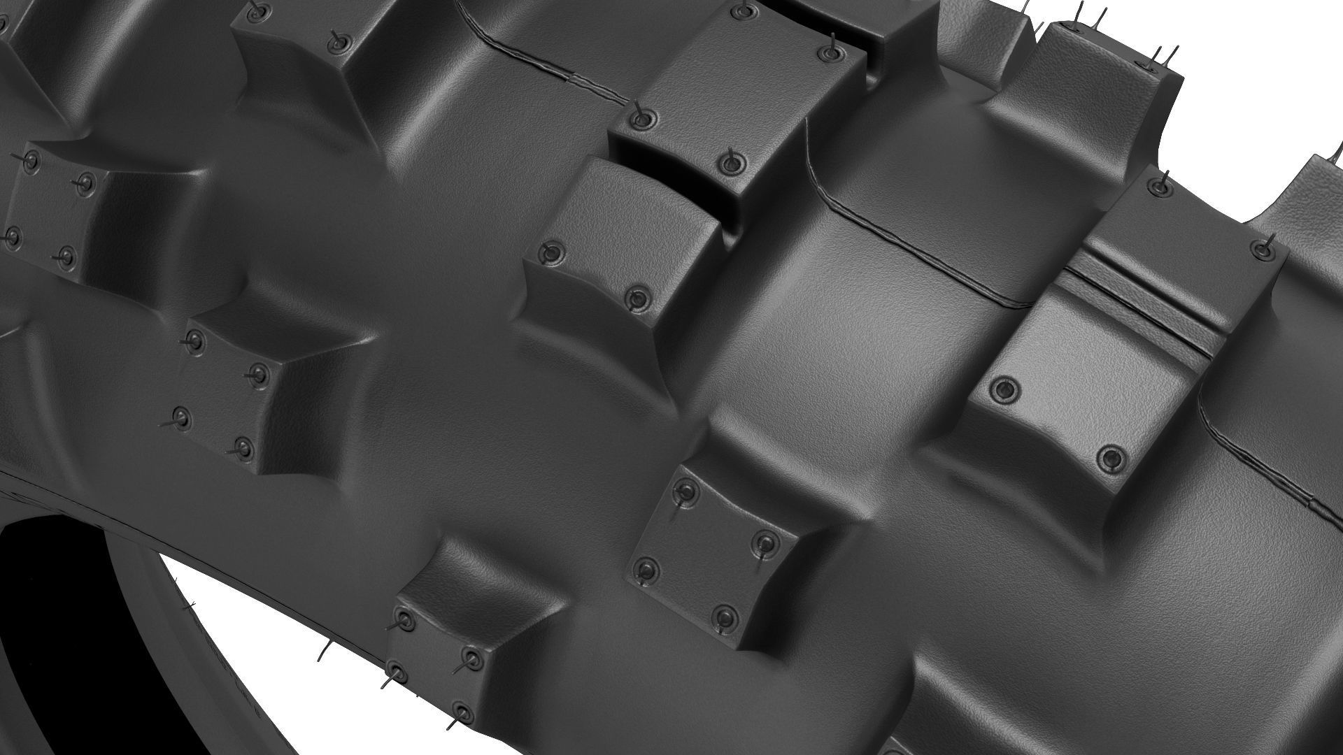 Metzeler Enduro Tires FIM 3D model_10