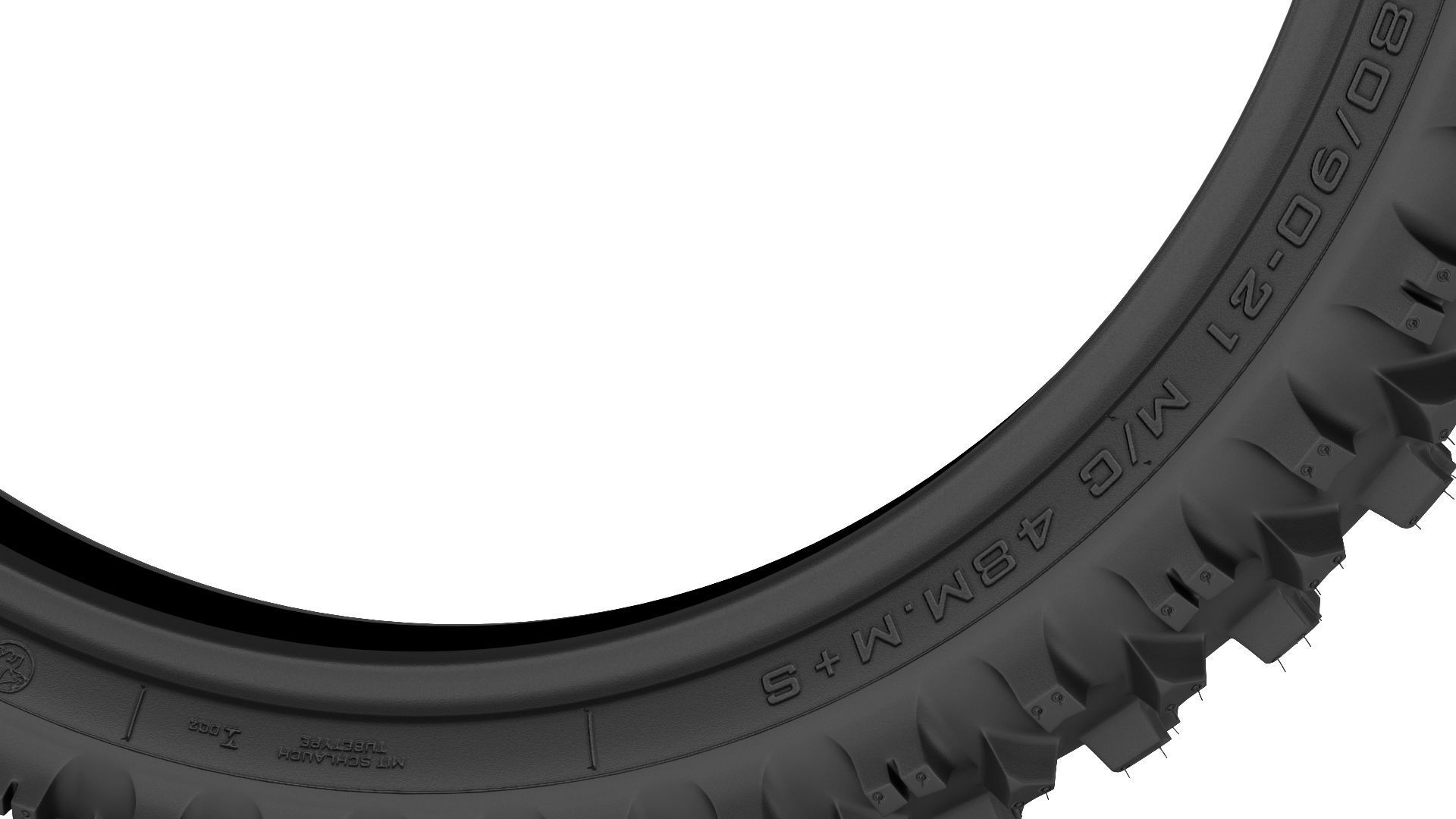 Metzeler Enduro Tires FIM 3D model_8