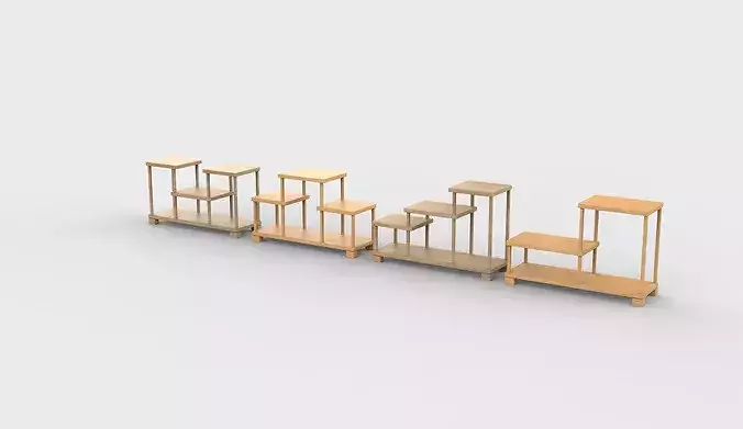 Tea cup stand  3D model 3