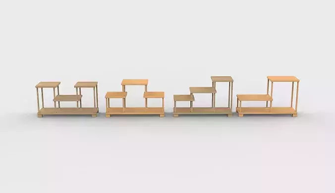 Tea cup stand 3D model