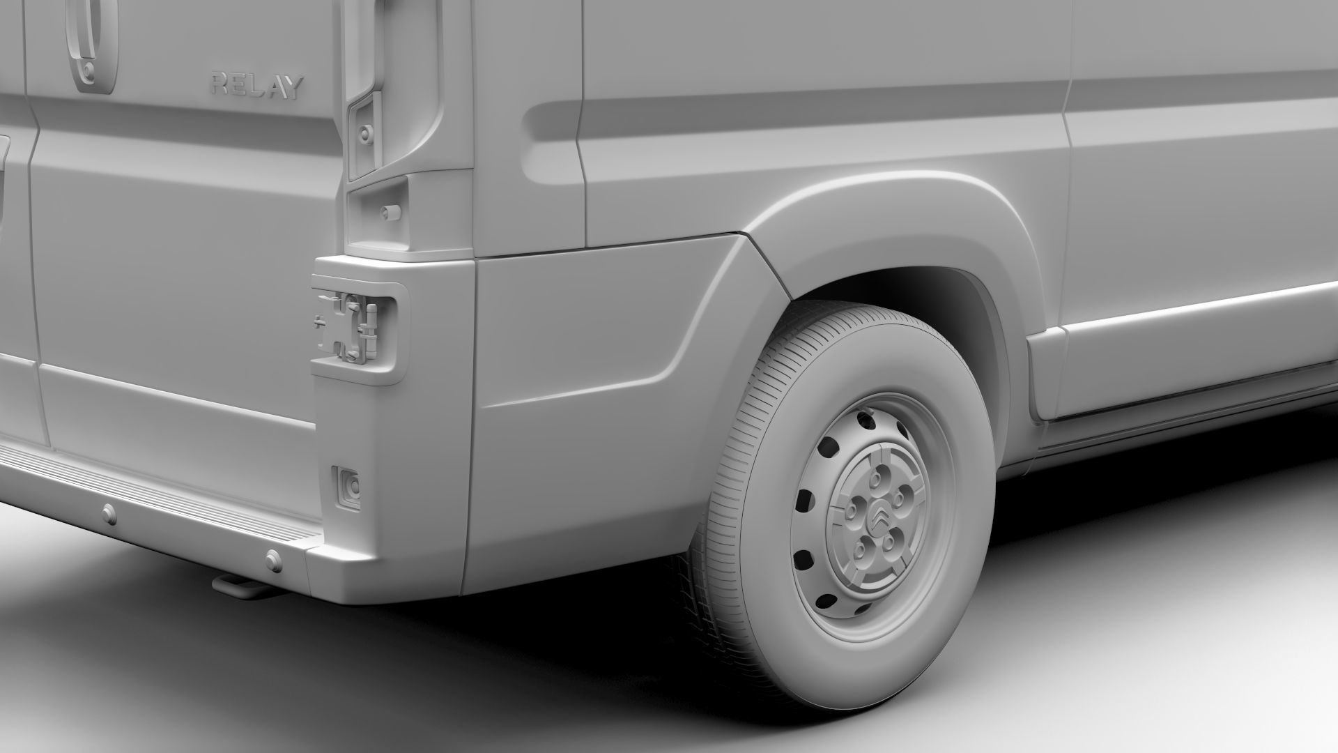 Citroen Relay Van L1H2 2017 3D model_14