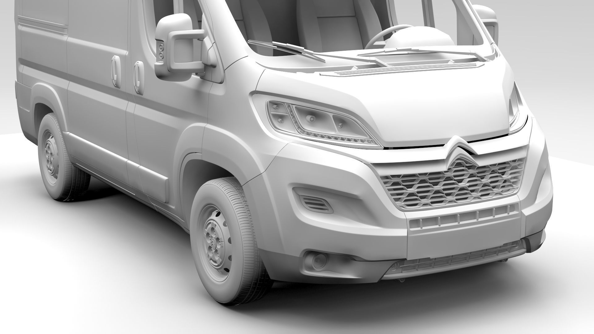 Citroen Relay Van L1H2 2017 3D model_15