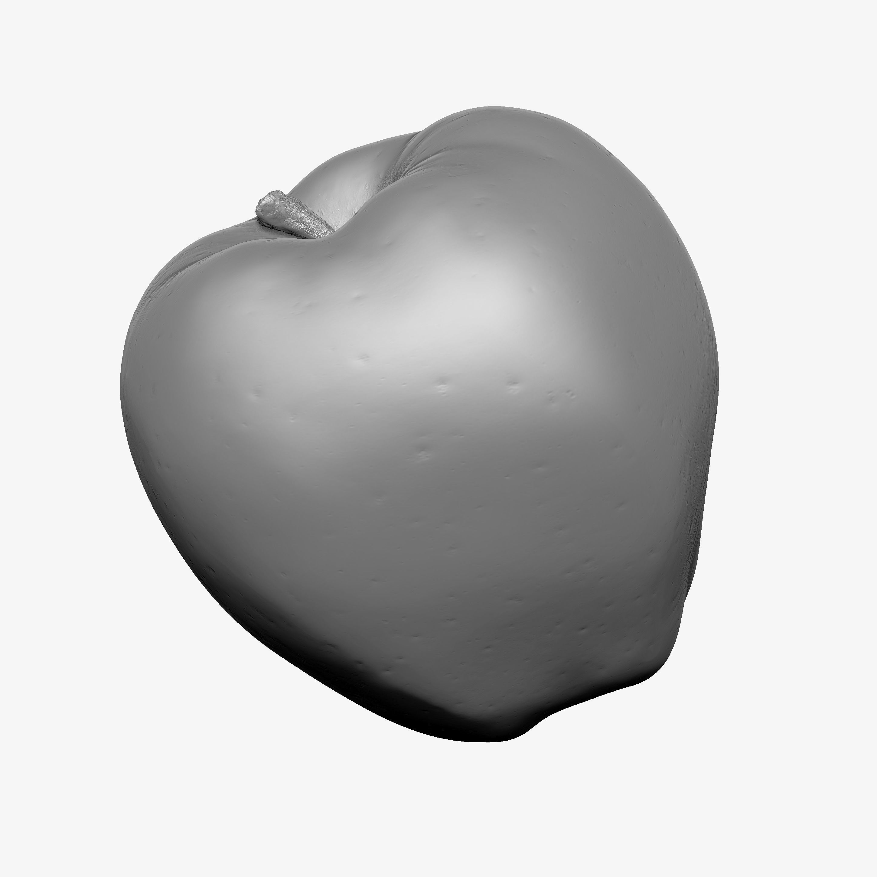 Red Apple Game Ready 3D Model Cross-Polarized Scan 16k Texture 3D model_2