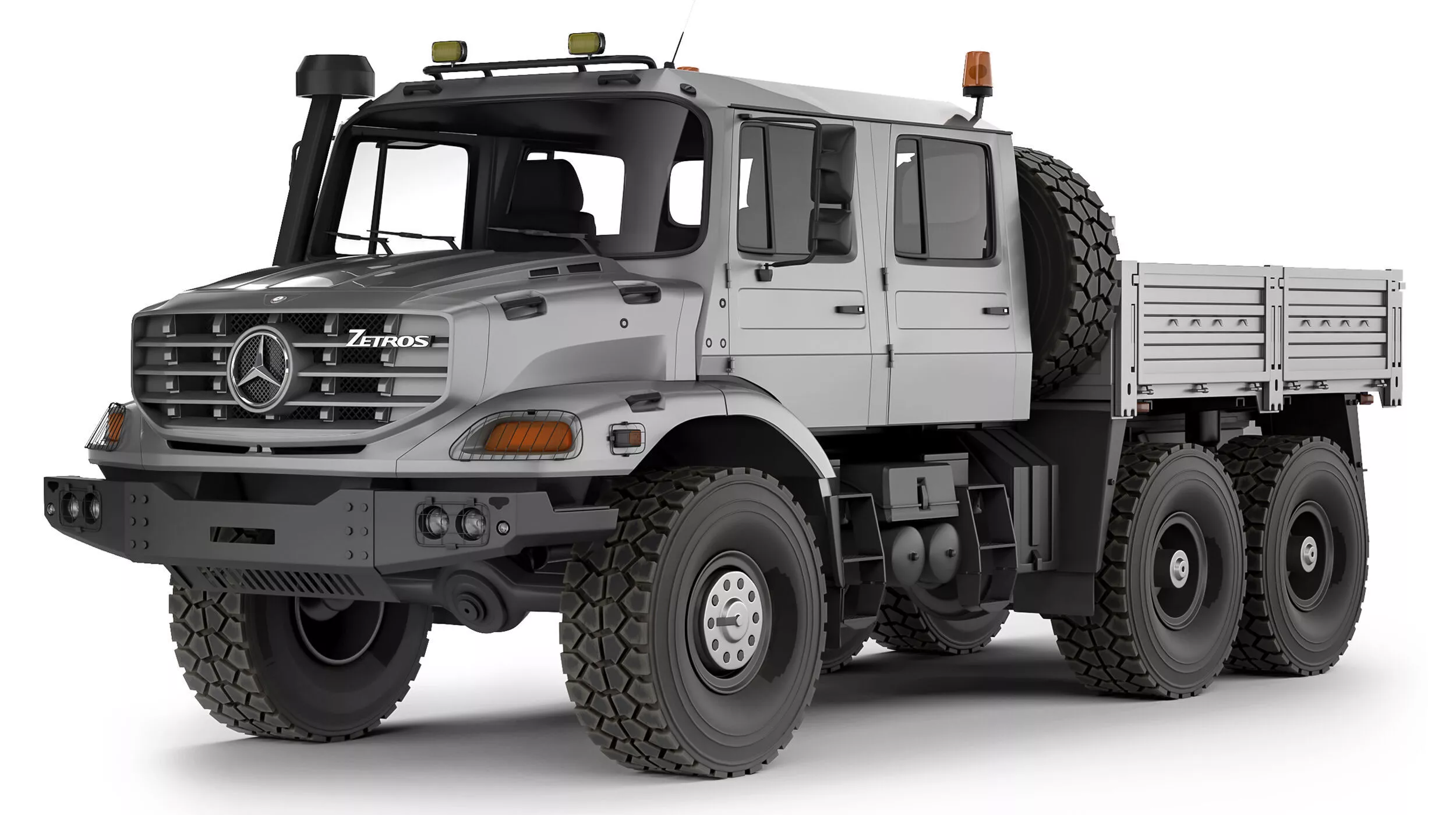 Mercedes-Benz Zetros 3643 Crew Cab 2020 3D model