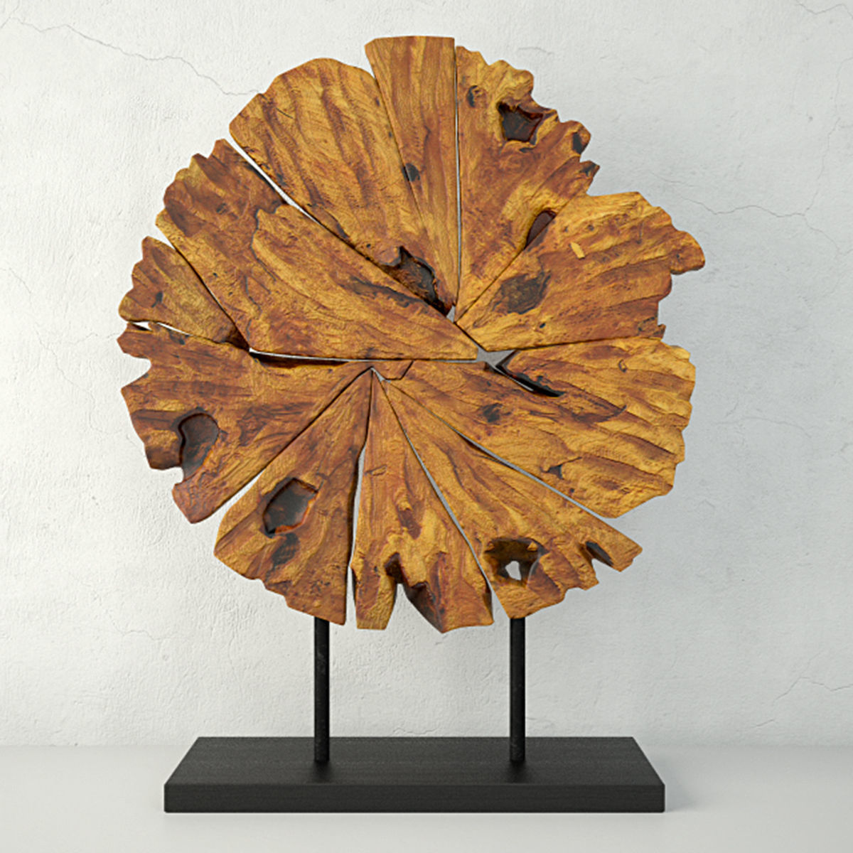 Chip Wood Decoration 3D model_1