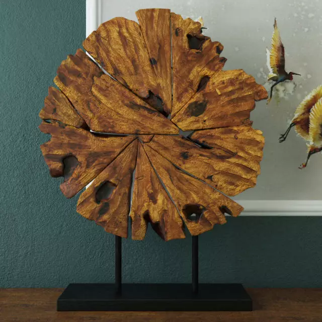 Chip Wood Decoration 3D model_0