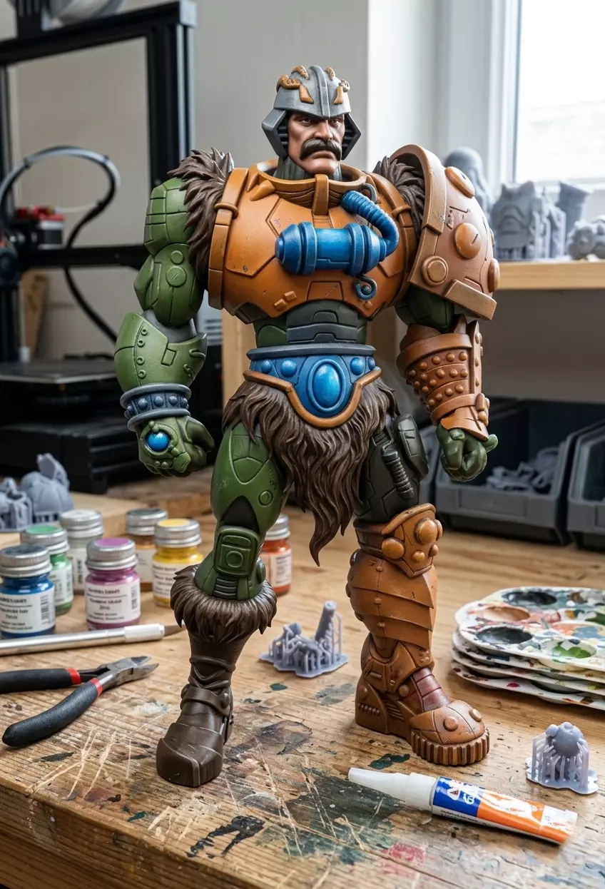 Man-At-Arms - Master of Weapons 3D print model