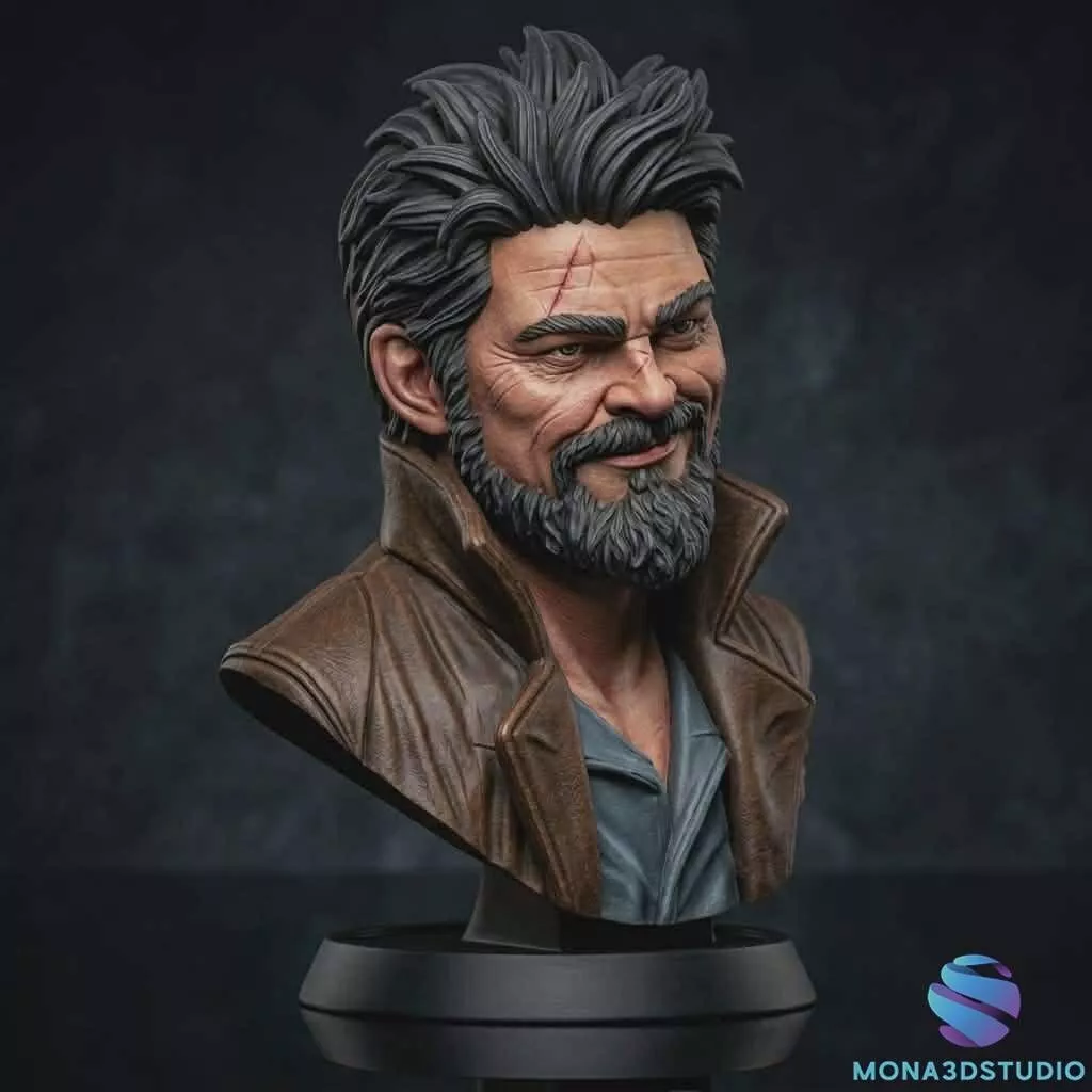 Billy Butcher - The Boys Printable Resin STL Bust Pre-supported 3D print model