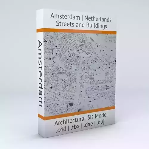 Amsterdam Streets and Buildings