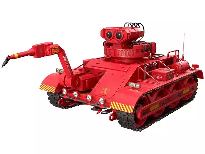 Robot Concept-3-Red-Clean