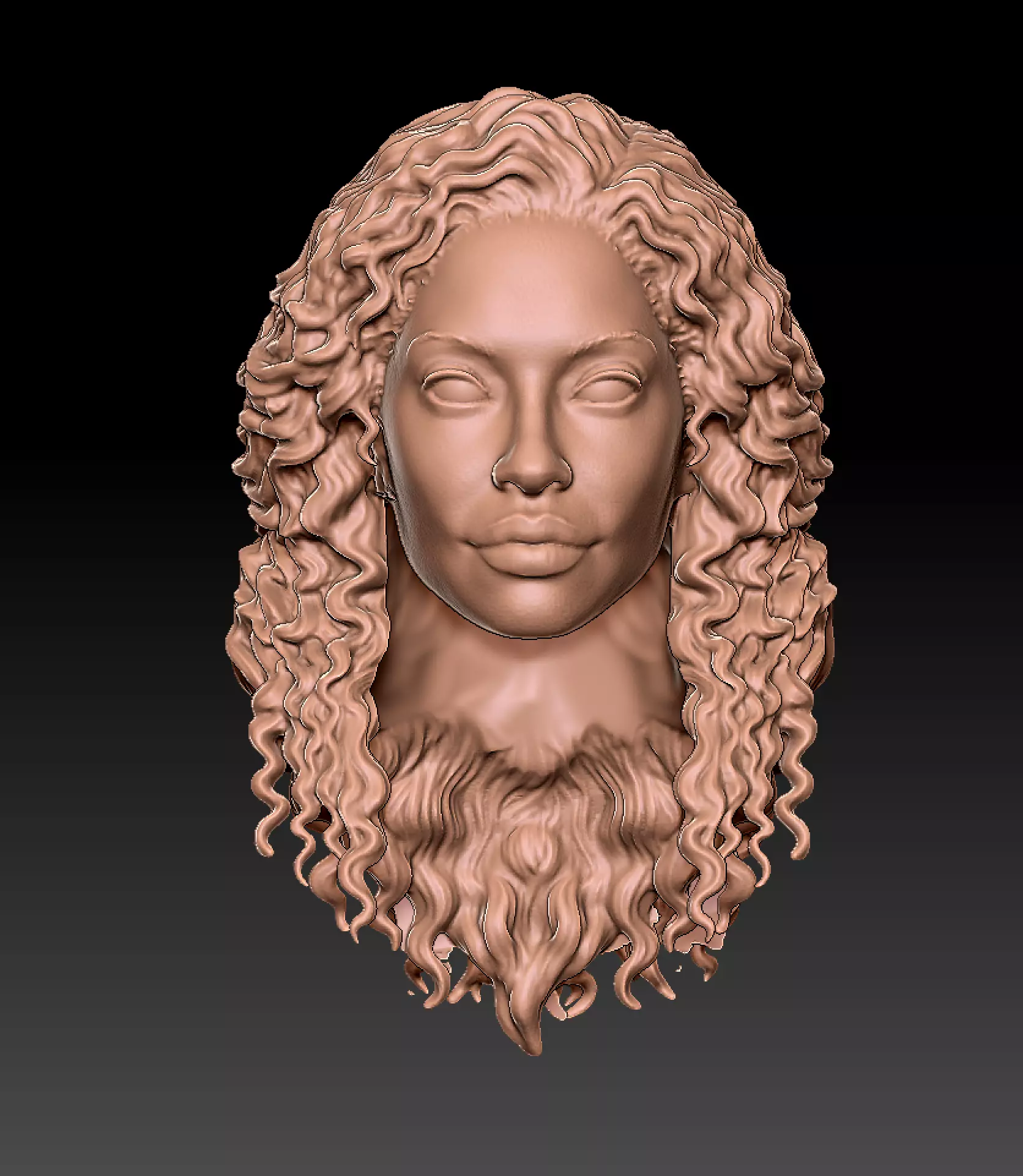 Zoe Washburne Gina Torres 3D print model