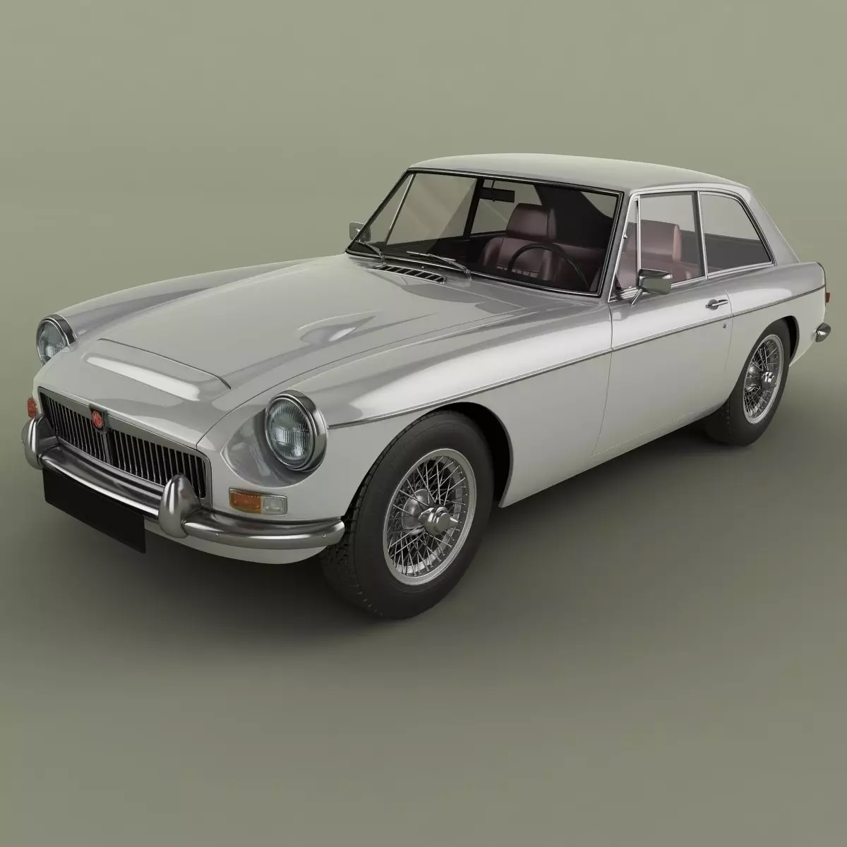 MG MGC GT 3D model