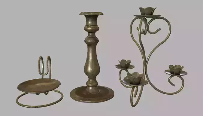 Candle holder set