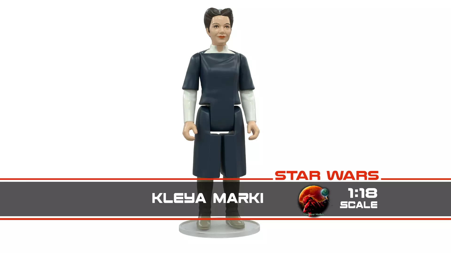 Kleya Marki 1-18 scale Hasbro Kenner 3D print model