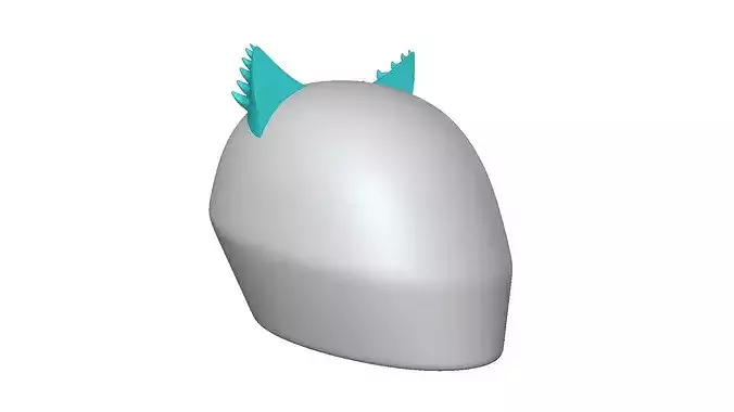 Spiked Ears for Motorcycle Helmets - Accessory