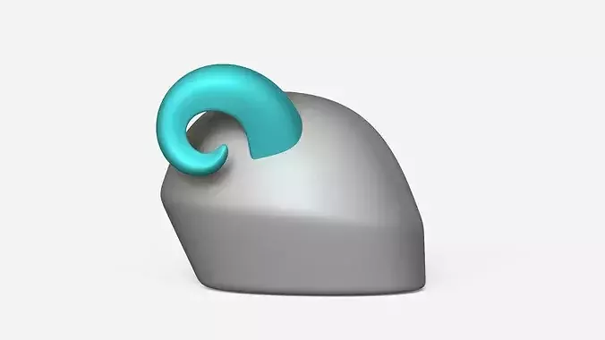 Ram Horn for Motorcycle Helmets - Accessory