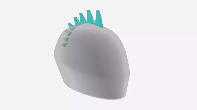 Lizard Spikes for Motorcycle Helmets - Accessory