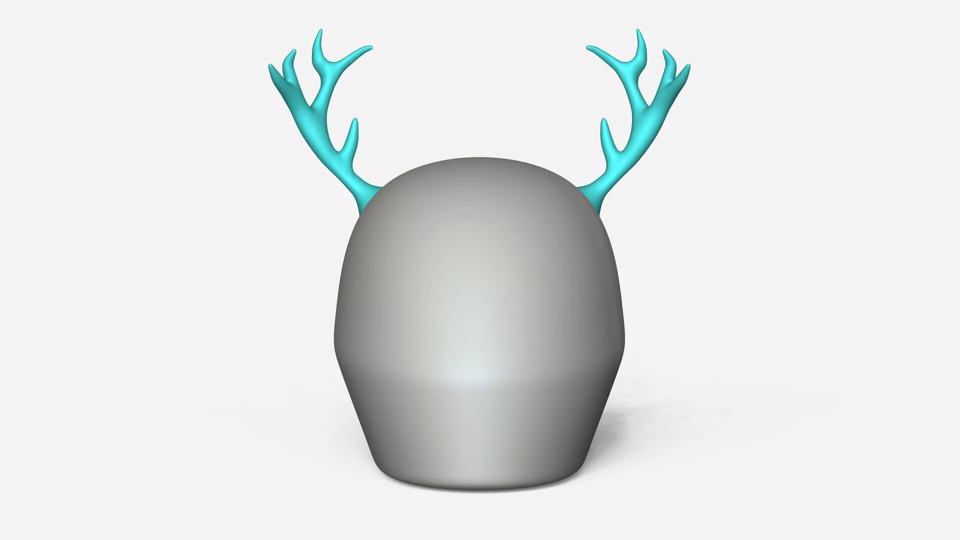 Deer Antler for Motorcycle Helmets - Accessory 3D print model
