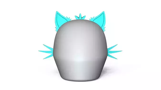 Cat Ears for Motorcycle Helmets - Accessory B