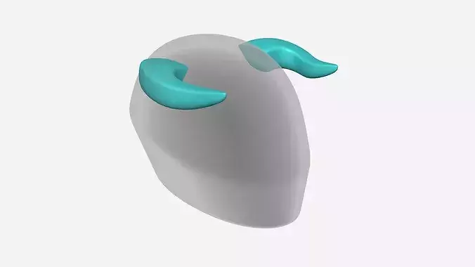 Bull Horn for Motorcycle Helmets - Accessory