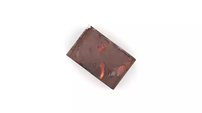 Chocolate Nougat 3D model 6