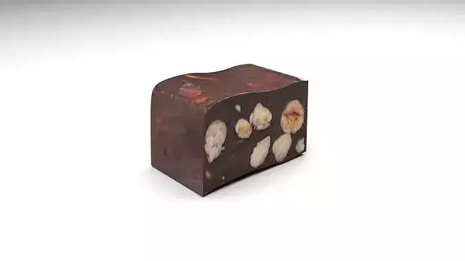 Chocolate Nougat 3D model