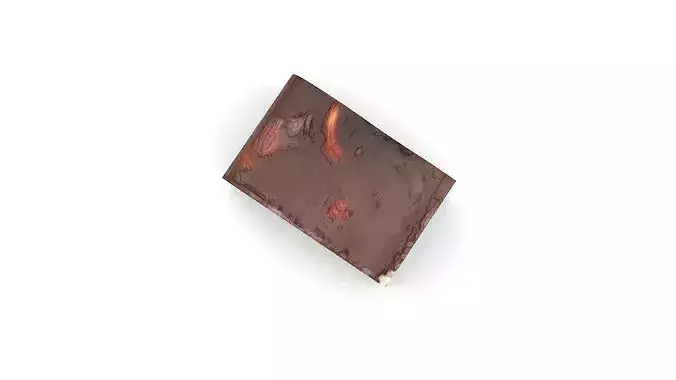 Chocolate Nougat 3D model 4